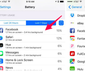 Ứng dụng Facebook trên iOS 9 gặp lỗi đốt pin