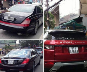 "Bộ sưu tập" siêu xe, xe sang biển giả gây chấn động Việt Nam