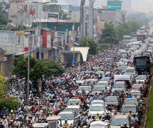 Hà Nội huy động thêm 200 cảnh sát cơ động chống ùn tắc