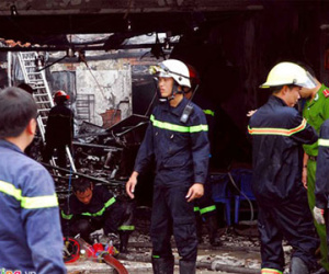 Hiện trường vụ nổ khí gas, 2 mẹ con tử vong