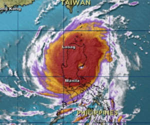 Siêu bão Koppu vào Philippines, dự báo lũ lụt và lở đất