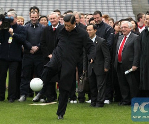 Tập Cận Bình muốn bóng đá Trung Quốc vô địch World Cup