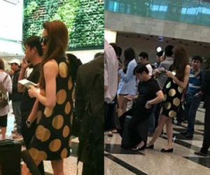 Thêm hình ảnh Hà Hồ đi nước ngoài với đại gia kim cương