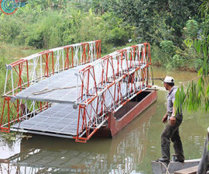 Xây cầu trong… 30 phút