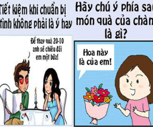 Những tình huống tặng quà 20-10 hài hước nhất