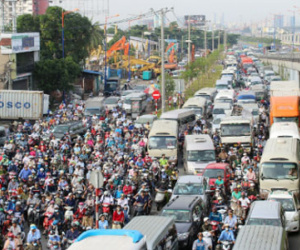 Đề xuất xén vỉa hè để giảm ùn tắc ở Sài Gòn