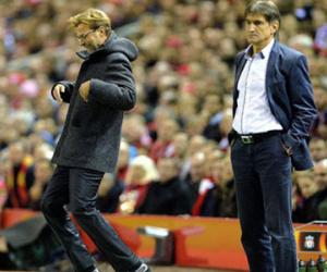 CHÙM ẢNH: Juergen Klopp đa cảm xúc trong trận ra mắt sân Anfield