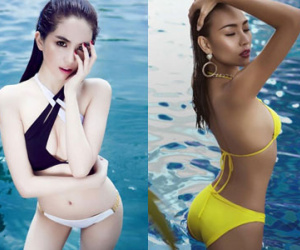Những khoảnh khắc nóng bỏng với bikini của chân dài Việt