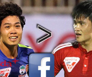 Công Phượng là “ông hoàng” mạng xã hội trong giới cầu thủ Việt