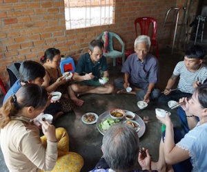 Huỳnh Văn Nén và bữa cơm đầu tiên với gia đình