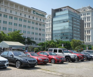 Dàn xe "Mẹc" đổ bộ Triển lãm Ôtô Việt Nam 2015