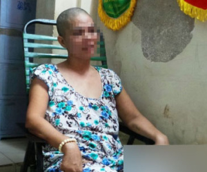 Vợ bị chồng chở nhân tình gây tai nạn: Xuống tóc để cầu công bằng