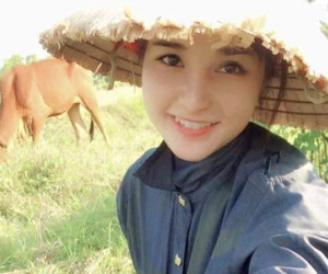 Xuất hiện "hot girl chăn bò" khuấy đảo cộng đồng mạng