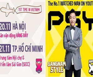 Hoãn show có Psy, Sơn Tùng M-TP tại Việt Nam