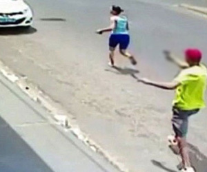 Kinh hoàng vụ cảnh sát rượt đuổi bắn chết vợ mình trên đường phố