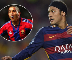 Neymar xô đổ thành tích của huyền thoại Ronaldo tại Champions League