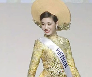 Thúy Vân đoạt á hậu 3 Hoa hậu Quốc tế 2015