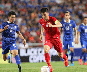 Việt Nam tăng 2 bậc trên BXH FIFA dù thua Thái Lan