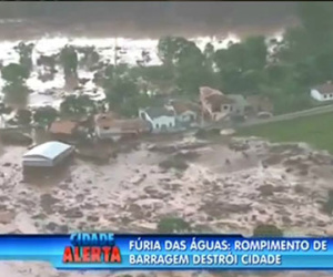 Brazil: Vỡ đập chứa nước thải của mỏ sắt, quét sạch cả làng
