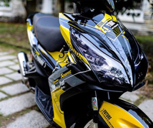Honda Air Blade 125 gắn loạt đồ chơi hàng hiệu