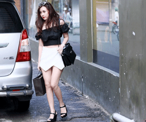 Midu tươi tắn trở lại công việc