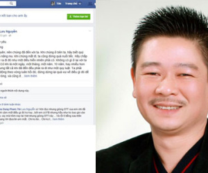 Phó tổng giám đốc rơi từ tầng 19 để "tâm thư" trên facebook