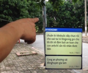 Hà Nội: Kẻ bắt cóc bé trai ra điều kiện "buộc tiền vào dây chun"
