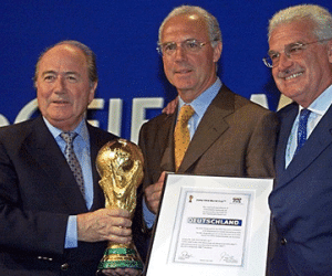 Lộ diện 4 quan chức FIFA bị nghi nhận hối lộ giúp Đức đăng cai World Cup 2006