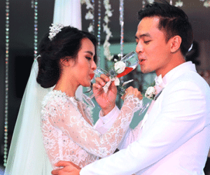 Văn Anh - Tú Vi nghẹn ngào hứa trọn đời bên nhau