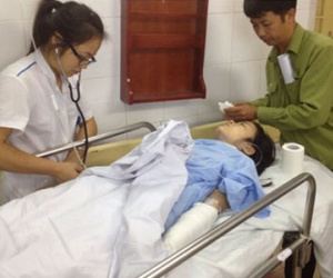 Người vợ trong vụ tai nạn ở Thái Hà chưa biết tin chồng mất