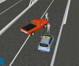 Video 3D mô phỏng tai nạn trên cầu Thái Hà - Tây Sơn