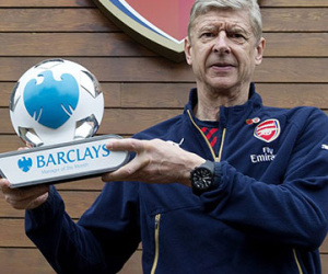 Arsene Wenger đoạt giải HLV xuất sắc nhất Premier League
