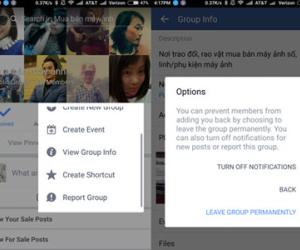 Cách thoát khỏi các group rao vặt trên Facebook