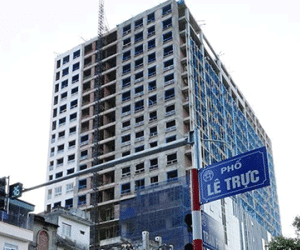 Có thể cưỡng chế diện tích vi phạm tại tòa nhà 8B Lê Trực