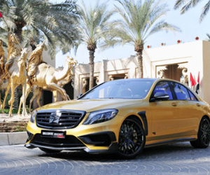 Mercedes S-class siêu xa xỉ toàn vàng