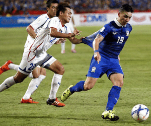 Đài Loan suýt gây sốc cho Thái Lan ở vòng loại World Cup 2018
