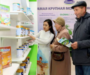 Sản phẩm Vinamilk đã chiếm được cảm tình của người dân Matxcova