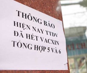 Khan hiếm vắc xin "6 trong 1", xuất hiện đường dây chích 6 triệu đồng/mũi