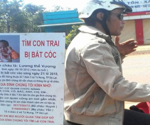 Người cha ngược xuôi ngàn dặm tìm con trai 3 tuổi bị bắt cóc bí ẩn