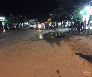 Fortuner tông văng 3 xe máy, 2 người tử vong