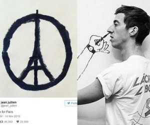 Gặp chàng trai vẽ nên biểu tượng "Peace for Paris" mà cả thế giới đang chia sẻ