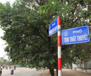 Hà Nội cạn quỹ tên đường phố