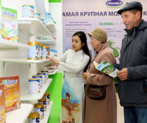 Sản phẩm Vinamilk đã chiếm được cảm tình của người dân Matxcova