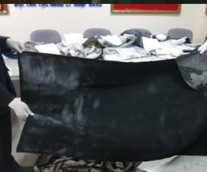Quá cảnh qua nhiều nước với chiếc chăn tẩm đầy cocaine