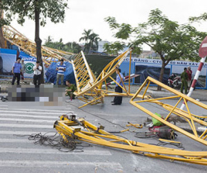 Hải Phòng tổ chức họp báo vụ sập cần cẩu kinh hoàng