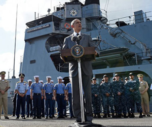 Tổng thống Obama yêu cầu Trung Quốc ngừng cải tạo trên Biển Đông