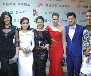 Vương Thu Phương, Diệu Huyền dự tiệc sinh nhật TVB