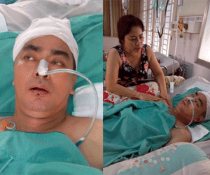 Diễn viên Nguyễn Hoàng đã mở mắt hồi tỉnh sau thời gian dài hôn mê