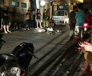 Hà Nội: Xế hộp "nổi điên" rượt đuổi kinh hoàng giữa đêm qua nhiều tuyến phố