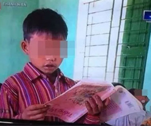 Xôn xao chuyện: Trẻ đọc ngược sách vẫn lên sóng VTV